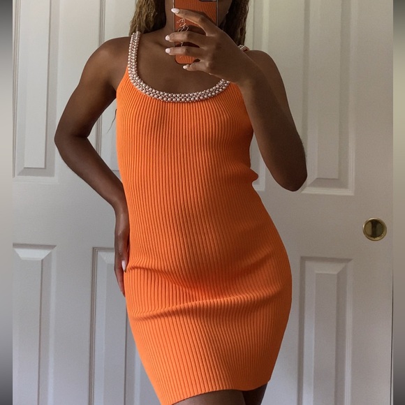 Zara pearl knit dress - Picture 3 of 10